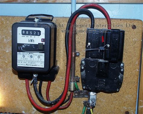 how to install electric meter fuse box|wiring an electric meter box.